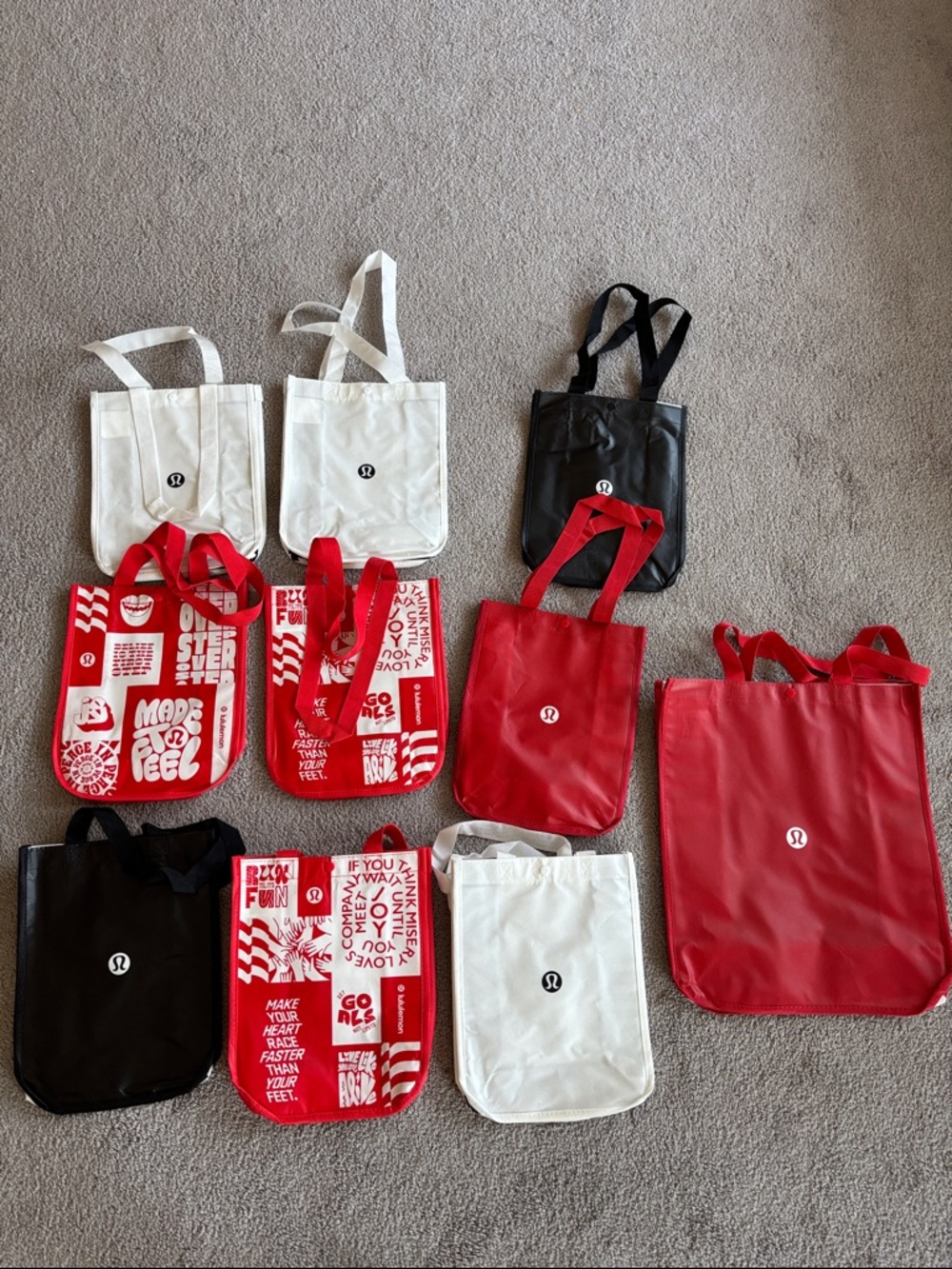 lululemon athletica Reusable Tote Bags